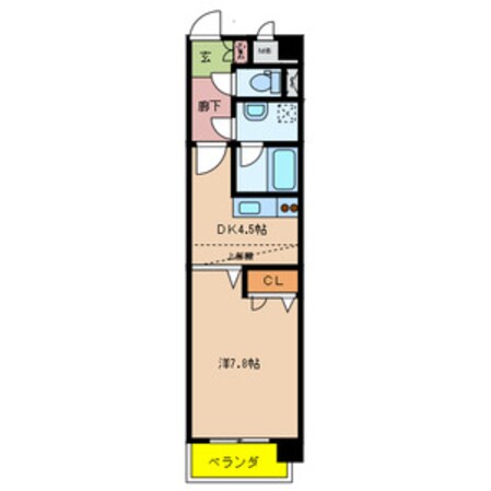 Ｋｕｒｉｓｅ諏訪の物件間取画像